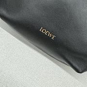 Fortok Loewe Flamenco Purse Mini Bag Black 23x17x5.5cm - 2