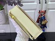 Fortok Louis Vuitton Brazza Wallet White Monogram Craggy Canvas M83335 10x19x2cm - 5