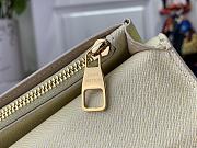 Fortok Louis Vuitton Brazza Wallet White Monogram Craggy Canvas M83335 10x19x2cm - 4