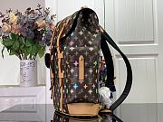 Fortok Louis Vuitton Christopher MM Backpack Brown Monogram Craggy Canvas M25240 38x44x12.5cm - 6