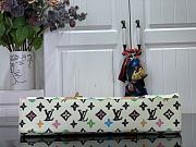 Fortok Louis Vuitton Sac Plat Carryall Bag White Monogram Craggy Canvas M24859 36.5x38x9cm - 5