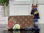 Fortok Louis Vuitton Zippy Wallet Voyage M60017 19.5x10.5x2.5cm - 1