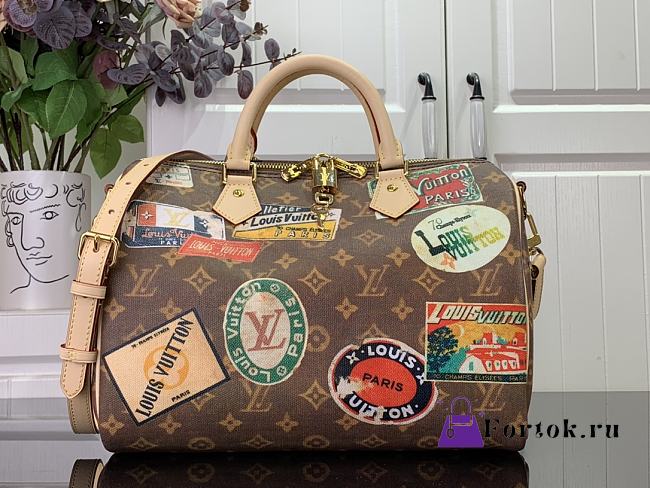 Fortok Louis Vuitton Speedy Bandoulière 30 Bag Flight Mode M47087 30x21x17cm - 1