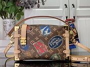 Fortok Louis Vuitton Side Trunk MM Bag Flight Mode M47085 21x14x6cm - 1