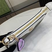 Fortok Gucci GG Super Mini Shoulder Bag With Charm 784732 10x19x3cm - 6