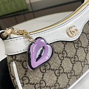 Fortok Gucci GG Super Mini Shoulder Bag With Charm 784732 10x19x3cm - 4