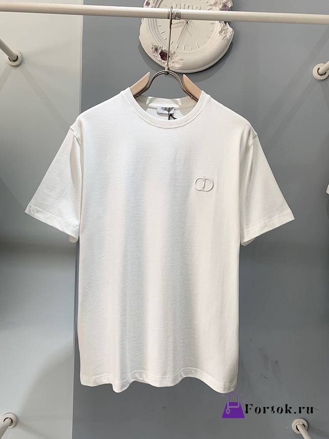 Fortok Dior Men T-shirt in White - 1