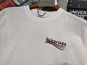 Fortok Balenciaga Wave T-shirt in White/Black - 6