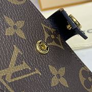 Fortok Louis Vuitton Card Holder Brown M80878 10.5x7.5x1.9cm - 3