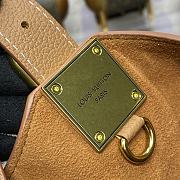 Fortok Louis Vuitton Low Key Hobo MM Bag Brown M24974 31x35x18cm - 4
