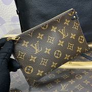 Fortok Louis Vuitton Low Key Hobo MM Bag Black M24856 31x35x18cm - 6