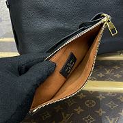 Fortok Louis Vuitton Low Key Hobo MM Bag Black M24856 31x35x18cm - 3