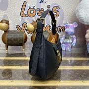 Fortok Louis Vuitton Low Key Shoulder Bag Black M24611 26x18x7cm - 6