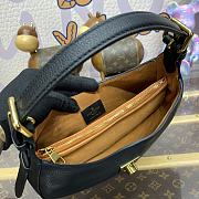 Fortok Louis Vuitton Low Key Shoulder Bag Black M24611 26x18x7cm - 5