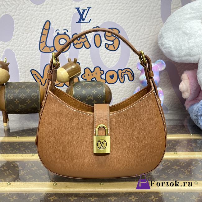 Fortok Louis Vuitton Low Key Shoulder Bag Brown M24885 26x18x7cm - 1