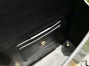 Fortok Salvatore Ferragamo Trifolio Box Bag Black 20×15×8cm - 3