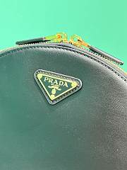 Fortok Prada Mini Leather Shoulder Bag in Black 1BH212 18x15x8cm - 2