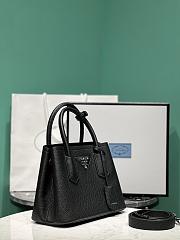 Fortok Prada Double Mini Bag Black 1BG443 25x18.5x12.5cm - 5
