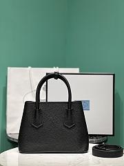 Fortok Prada Double Mini Bag Black 1BG443 25x18.5x12.5cm - 4