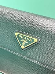 Fortok Prada Saffiano Leather Mini Bag Black 1BD356 20.5x10.5x4cm  - 2