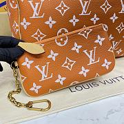 Fortok Louis Vuitton Speedy P9 Bandoulière 40 Bag in Orange M24421 40x26x23cm - 4