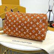 Fortok Louis Vuitton Speedy P9 Bandoulière 40 Bag in Orange M24421 40x26x23cm - 2