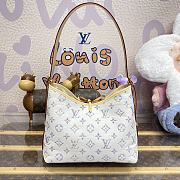 Fortok Louis Vuitton CarryAll PM Bag Multicolor Beige M24707 29x24x12cm - 2