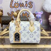 Fortok Louis Vuitton Speedy Bandoulière 20 Bag Multicolor Beige M24709 20.5x13.5x12cm - 1