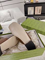 Fortok Gucci Brown Blondie Thong Sandals - 6