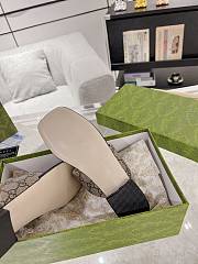 Fortok Gucci Beige Blondie Thong Sandals - 4