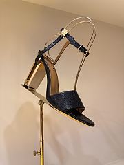 Fortok Fendi Delfina Black High-heeled Sandals - 1