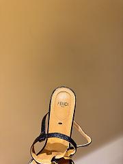 Fortok Fendi Delfina Black High-heeled Sandals - 4