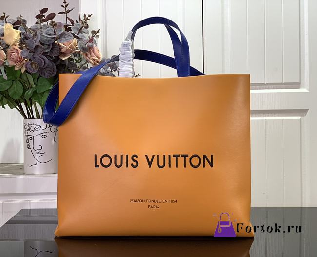 Fortok Louis Vuitton Shopper Bag MM M24457 40x32x16cm - 1