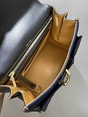 Fortok Delvaux Denim Brillant Bag 28x14x22cm - 6