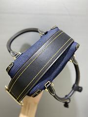 Fortok Delvaux Cool Box Denim Bag 22cm - 4