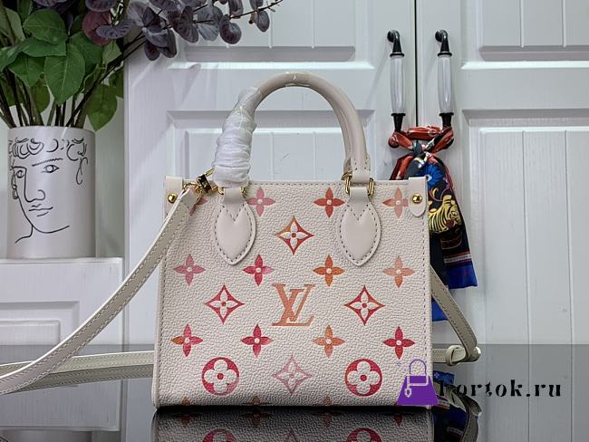 Fortok Louis Vuitton OnTheGo BB Bag Sunrise Aquarelle M47115 18x15x8.5cm - 1