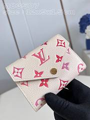 Fortok Louis Vuitton Victorine Wallet Sunrise Aquarelle M83507 12x18x1.5cm - 1