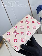 Fortok Louis Vuitton Zippy Wallet Sunrise Aquarelle M83505 19x10x2cm - 6