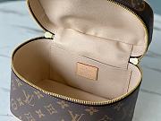Fortok Louis Vuitton Nice Mini Toiletry Pouch Brown Monogram Canvas M44495 20x13.5x12cm - 6