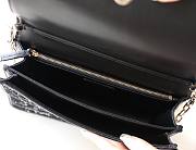 Fortok Dior Miss Bag Black Cannage Tweed 24x14x7.5cm - 3