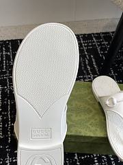 Fortok Gucci Thong Sandals With Horsebit White Rubber - 2