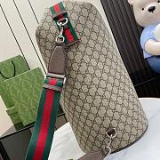 Fortok Gucci Top Handle GG Duffle Bag 774542 26x47x25cm - 6