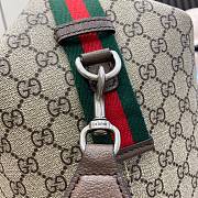 Fortok Gucci Top Handle GG Duffle Bag 774542 26x47x25cm - 3