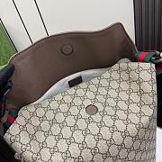 Fortok Gucci Top Handle GG Duffle Bag 774542 26x47x25cm - 2