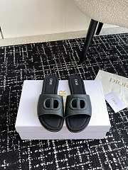 Fortok Dior D-Club Slides Black - 1