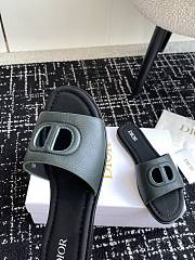 Fortok Dior D-Club Slides Black - 5