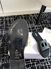 Fortok Dior D-Club Slides Black - 4