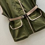 Fortok Prada Double-pocket Nylon Vest Jacket Green - 4