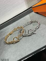 Fortok Hermes Farandole Bracelet Gold/Silver - 6