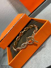 Fortok Hermes Farandole Bracelet Gold/Silver - 3